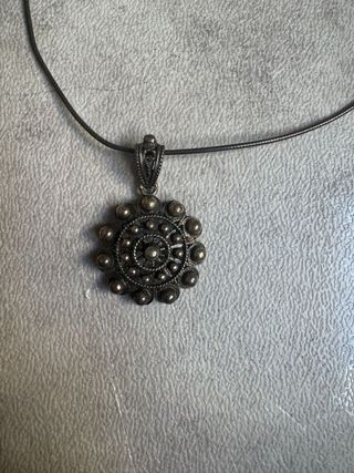 Colgante vintage de plata