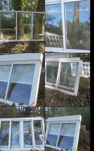  Lote de Ventanas de aluminio