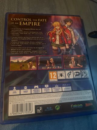 The Legend of Heroes: Trails of Cold Steel PS4