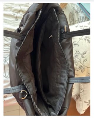 Bolso acolchado negro