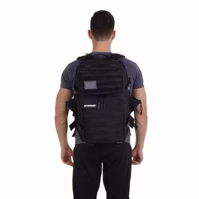 Mochila Táctica Militar, Policial, Negra 50L