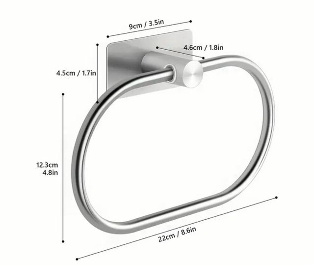 Soporte aro de toalla
