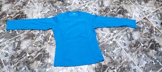 Conjunto 2 jérseis Quechua Azul y Negra. Talla S