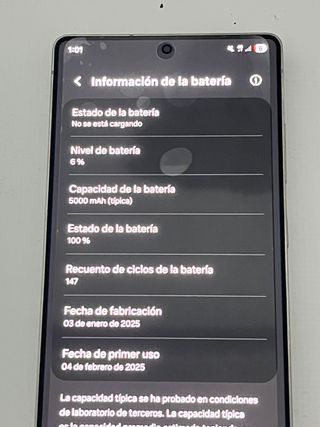 Samsung S25 Ultra 512GB Negro como nuevo