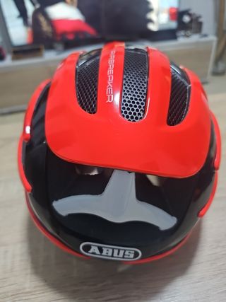 Casco ABUS AirBreaker Rojo Talla S-M