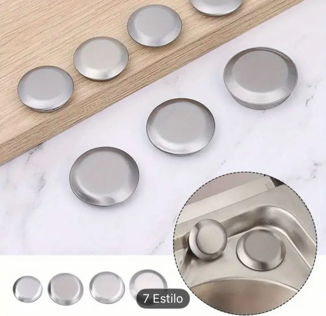 Tapón decorativo de acero inoxidable fregadero