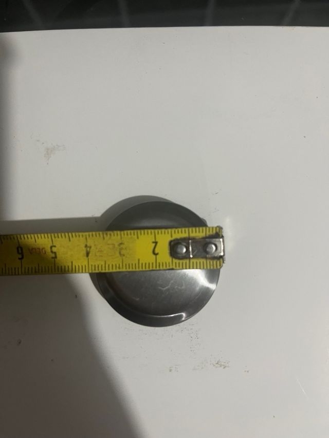 Tapón decorativo de acero inoxidable fregadero