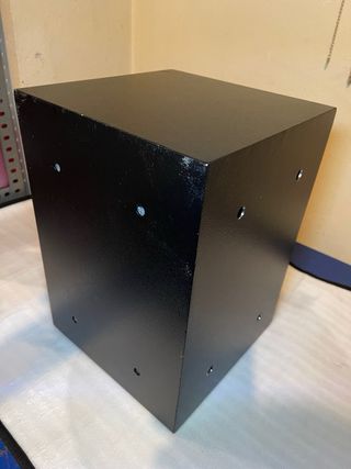 Caja fuerte negra poco uso