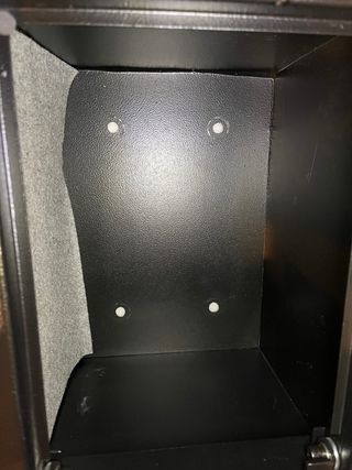 Caja fuerte negra poco uso