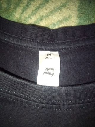 Camiseta Gato Samurái Pam Pling Talla M