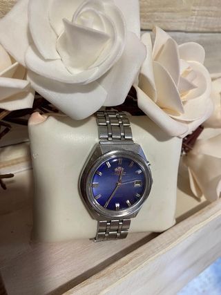 Reloj Orient 21 J Automático Azul