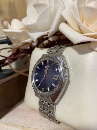 Reloj Orient 21 J Automático Azul