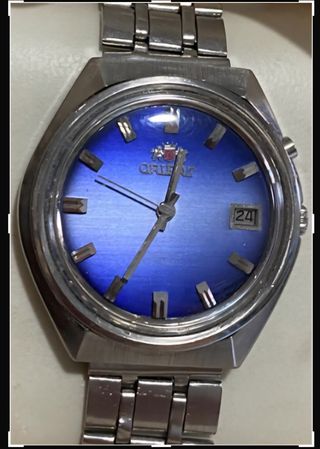 Reloj Orient 21 J Automático Azul