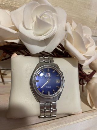 Reloj Orient 21 J Automático Azul