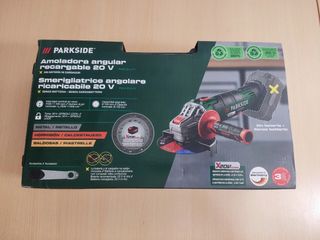 Radial amoladora Parkside 20V sin batería