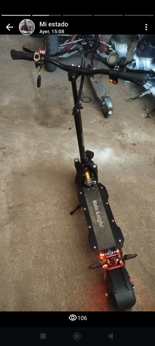 Patín Eléctrico Halo Knight dual motor de 1000w