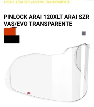 Pinlock Arai SZ-R Transparente Nuevo