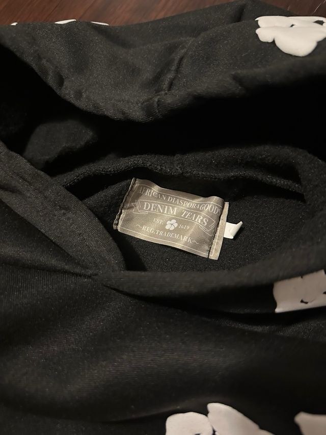 Sudadera Denim Tears Negra