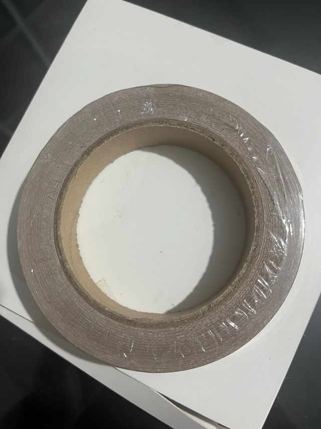 Cubrecanto madera marrón 25m