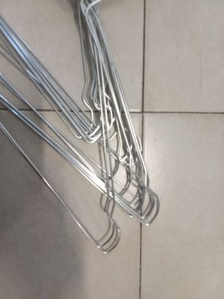 50 Grucce metallo zincato salva spazio