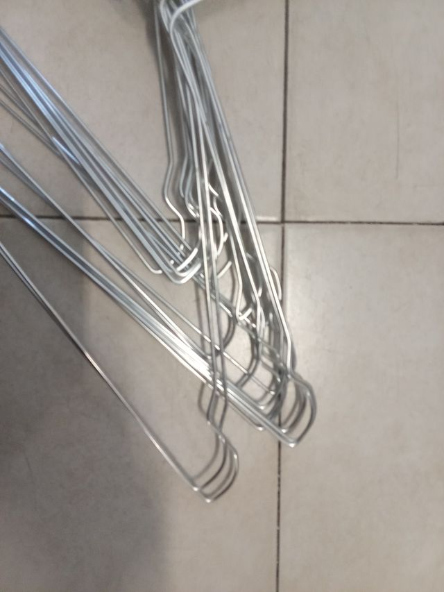 50 Grucce metallo zincato salva spazio