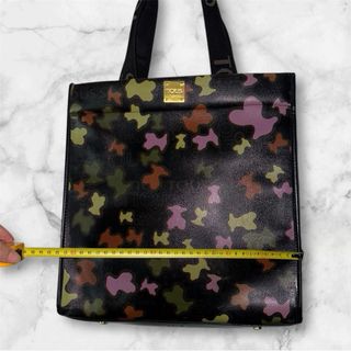 Bolso Tous Negro Multicolor Camuflaje
