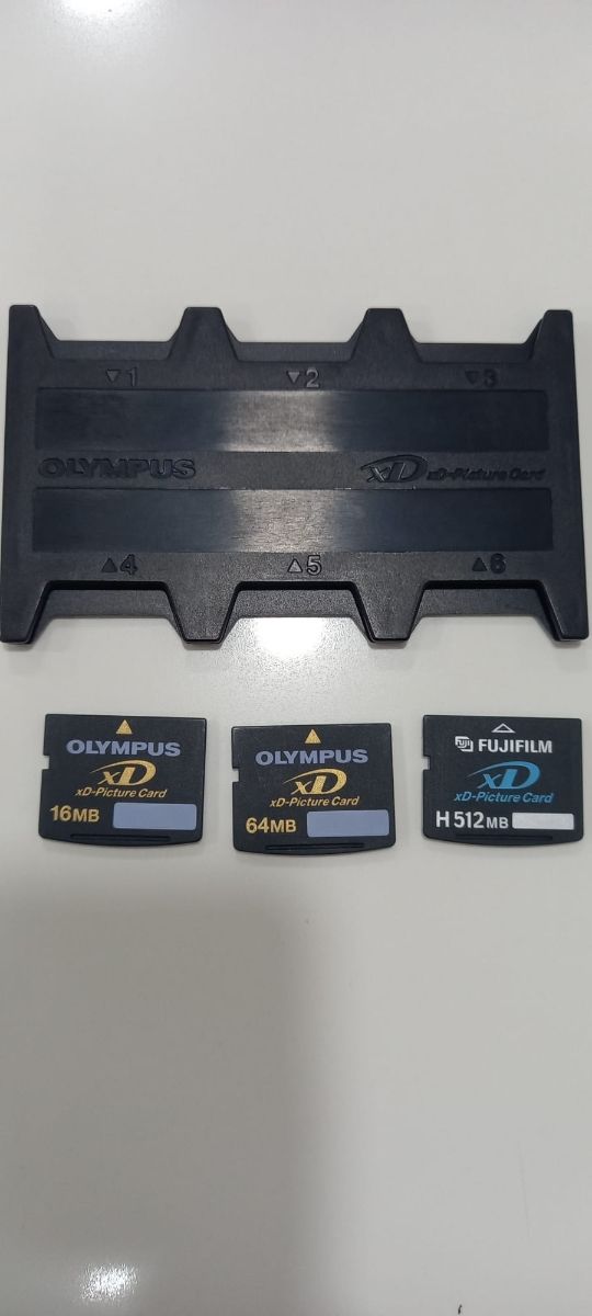 Lote Tarjetas Memoria XD Olympus Fujifilm