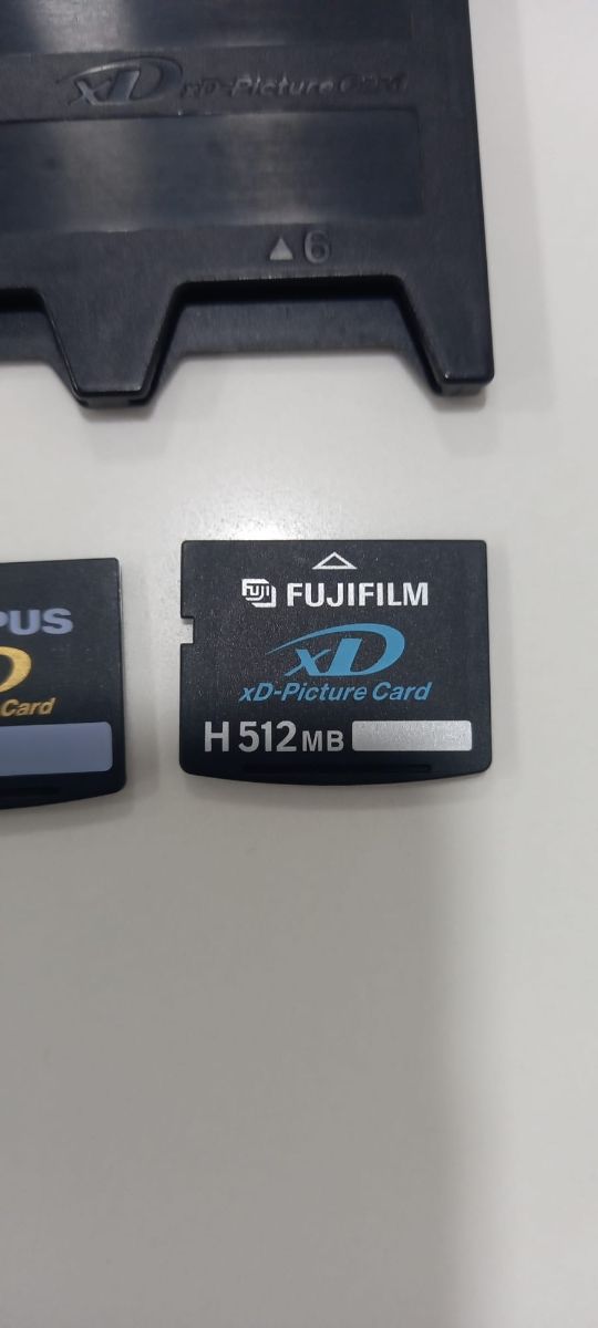 Lote Tarjetas Memoria XD Olympus Fujifilm