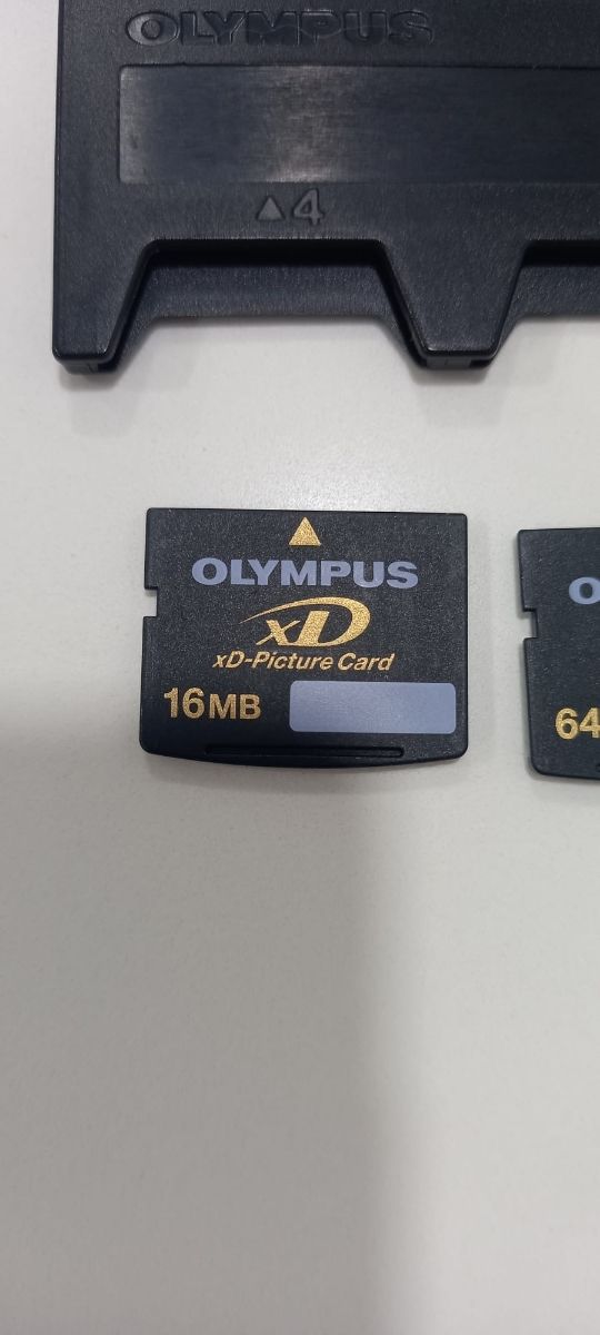 Lote Tarjetas Memoria XD Olympus Fujifilm