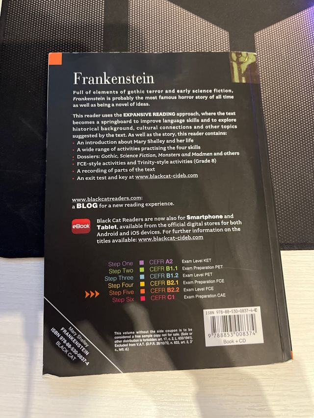 Frankenstein+cd (Reading & Training)