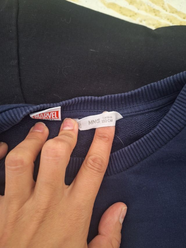 Sudaderas Spiderman Talla 11-12