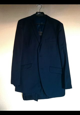 Traje azul marino hombre