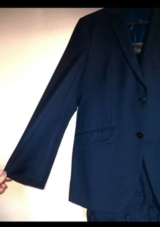 Traje azul marino hombre