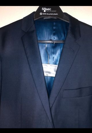 Traje azul marino hombre
