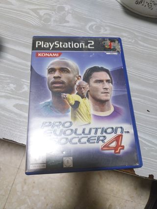 Juego PS2 Pro Evolution Soccer 4 Konami