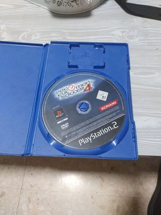 Juego PS2 Pro Evolution Soccer 4 Konami