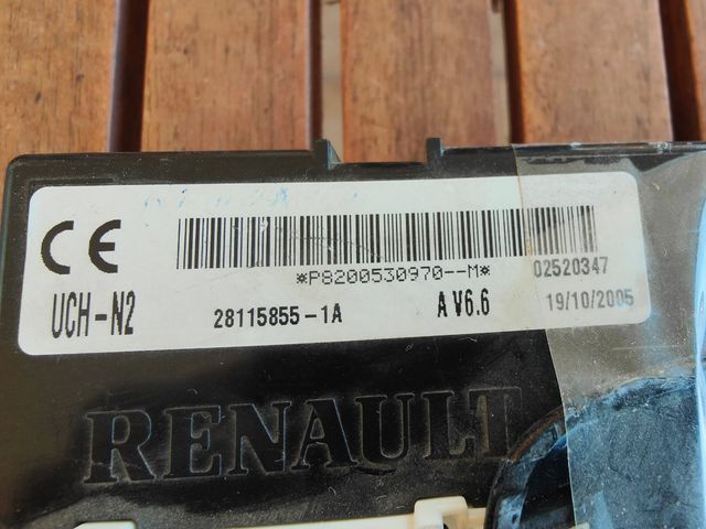 Centralita Cierre P8200530970 Renault Kangoo