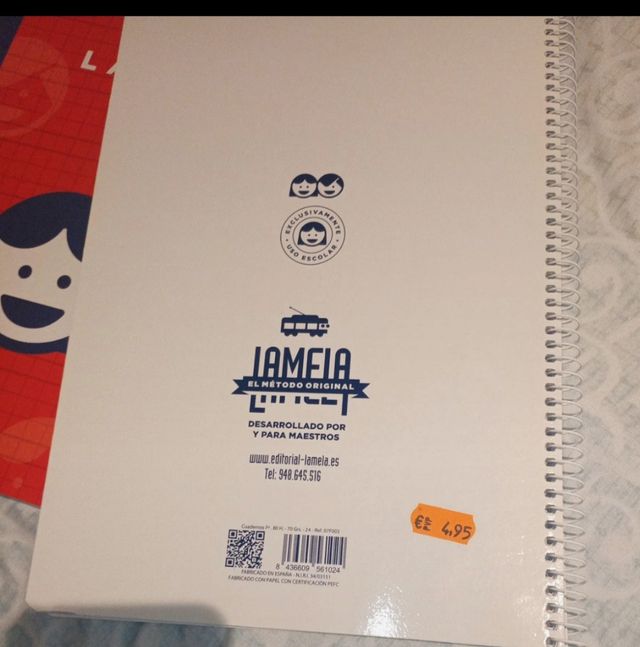 2 Libretas Lamela Cuadrovía