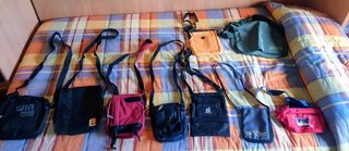 Bandoleras y porque bolsas de viaje