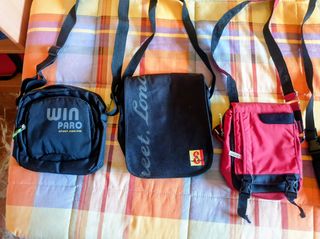 Bandoleras y porque bolsas de viaje