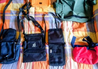 Bandoleras y porque bolsas de viaje
