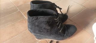 Botín Pull & Bear negro talla 37