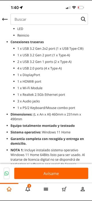 PC Gaming MSI con RTX