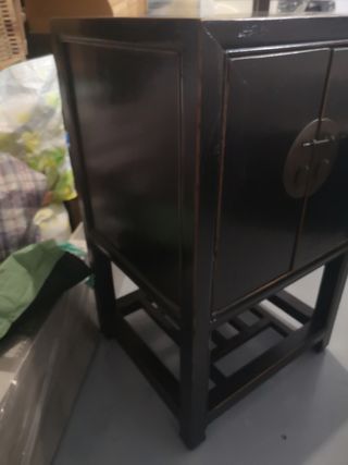 Mobile basso cinese nero a 2 ante