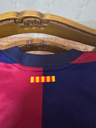 Camiseta FC Barcelona Mujer Nike Azul/Rosa