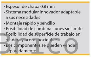 Conjunto Taller 3 Módulos S/Madera Edición Limitada