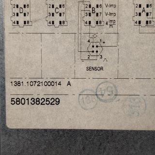 Tacógrafo IVECO 5801382529 13811072100014 0002336220 A2C53395783