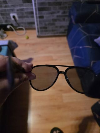 Gafas de sol aviador negras