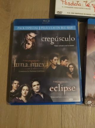 Pack 4 Películas Crepúsculo Blu-ray/DVD