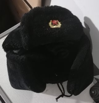Gorro aviador Soviético URSS con insignia militar